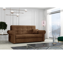 Pohovka Vivian Silver III hnedá