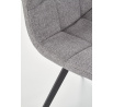 Jedálenská stolička K402, Béžová/Čierna