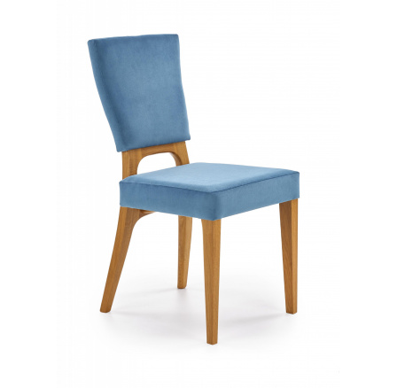 Jedálenská stolička WENANTY, modrá