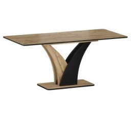 VENTURO - jedálenský stôl DUB ARTISAN/BLACK (VENTODACZ120=1PACK) collection (S) (K150-E) NEW
