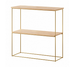 Konzola Toni Zlatý+Dub Lancelot