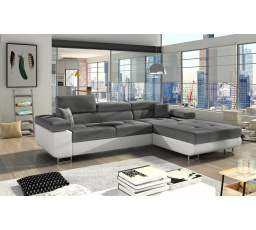 Rohová sedacia súprava ARMANDO, Sawana 05/soft 17 Pravá