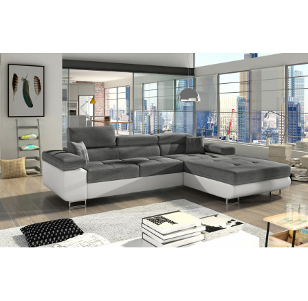 Rohová sedacia súprava ARMANDO, Sawana 05/soft 17 Pravá