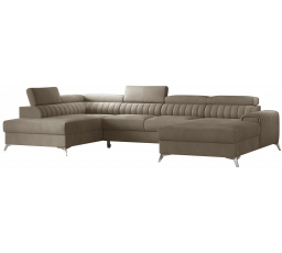 Sedacia súprava v tvare U LACANTE, Nube 20 Ľavá