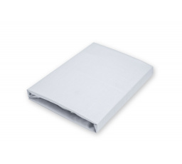 Napínacia saténová plachta svetlosivá 140x200