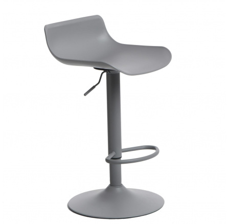 Barová stolička Bar One Simplet sivý matný