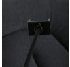 Polohovací křeslo, elektrické zabudované ovládání, šedá, látka, TV-7081 GREY2