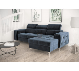Rohová sedacia súprava ORION MINI s funkciou spania 255x165 cm - voliteľný odtieň - pravá