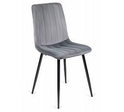Stolička IBIS Sivá Zamatová