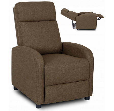 Rozkladacie kreslo DANNY Hnedé