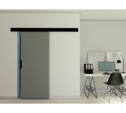 Posuvné dvere STANDART MIX A70, sivá/čierna