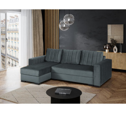 Rohová sedacia súprava Verča UNI sivá