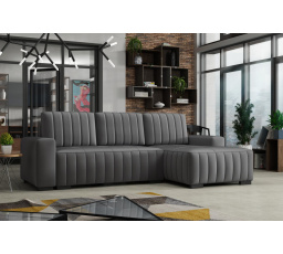 Rohová sedacia súprava Hakim P - manila16/sivá