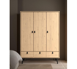 Šatní skriňa RAIN, Jackson hickory