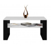 Konferenčný stolík SAVA 1, Biela/Čierna