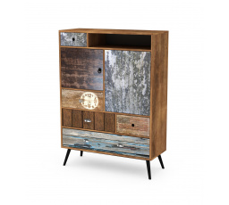 Komoda MEZO KM4, viacfarebná