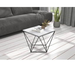 Konferenčný stolík DIANA 50x50 Čierny+Betón