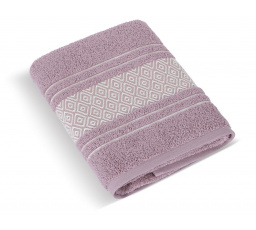 Froté uterák Mozaika 50x100cm 550g staroružová