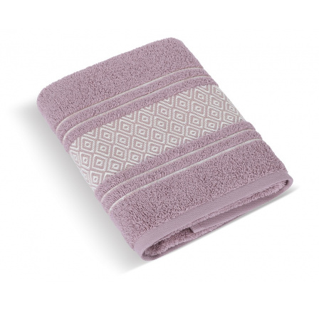 Froté uterák Mozaika 50x100cm 550g staroružová