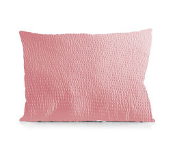 Krepový obliečka na vankúš ružový