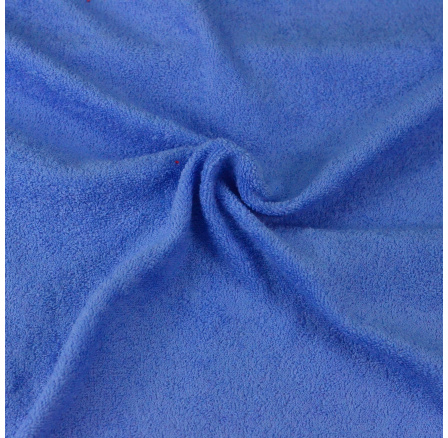 Froté prestieradlo modré Detské 60x120