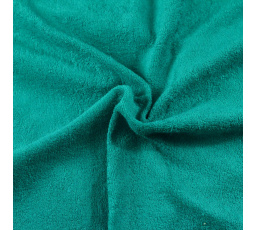 Froté prestieradlo tmavo zelené 140x200