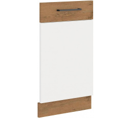 Dvierka na umývačku bez panelu VIGO - ZM 713 x 446, Dub Lancelot / Biely lesk