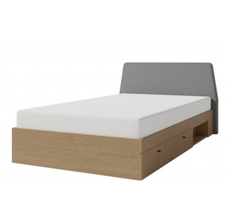 Posteľ ALESSIO AE 13 L/P, Eukalyptus/Dub Baltic Dune