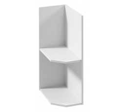 ROYAL - horná polica 25cm G25PZ Pravá biela