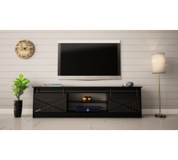 TV komoda GRANERO, Čierna