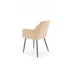 Jedálenská stolička K558, Béžová/Čierna