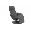 Polohovateľné kreslo OPTIMA 2, sivé