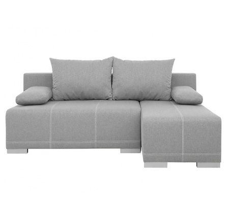 Rohová sedacia súprava BIRU LUX 2DL.RECMU, Faro 4 sivá 