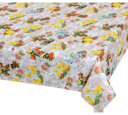 Veľkonočný obrus kuriatka