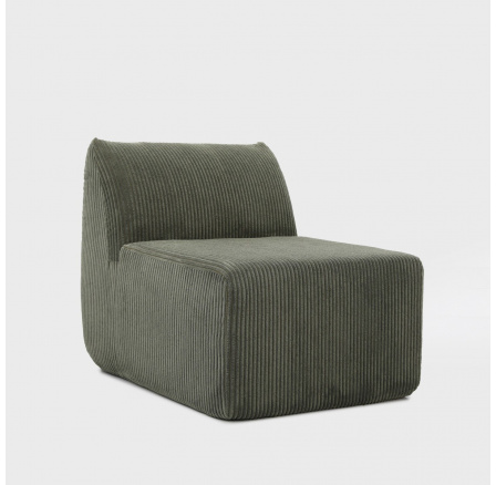 Modulárne kreslo SVELA olivový menčester 59,5x80x62 cm 746765