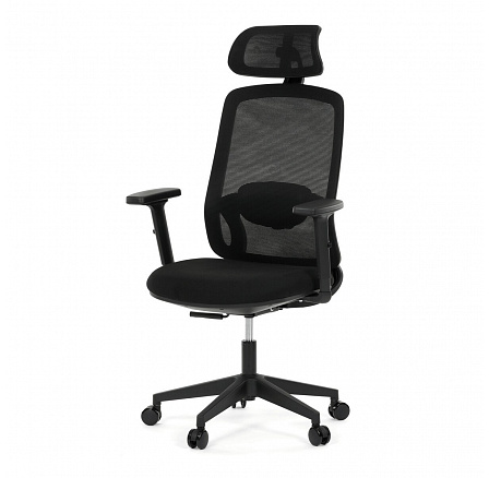 Kancelářská židle, synchronní mechanismus, černá síťovina, KA-S2176 BK Kancelářská židle, synchronní mechanismus, černá síťovina, KA-S2176 BK