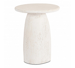 Stolík REES 49 cm Krémová/Béžová Moderná