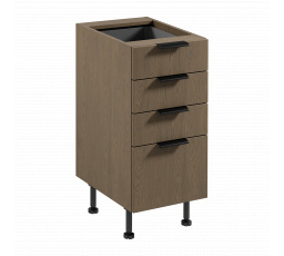 Dolná skrinka SORENTO D40S4 - Baltic Storm/Baltic Storm