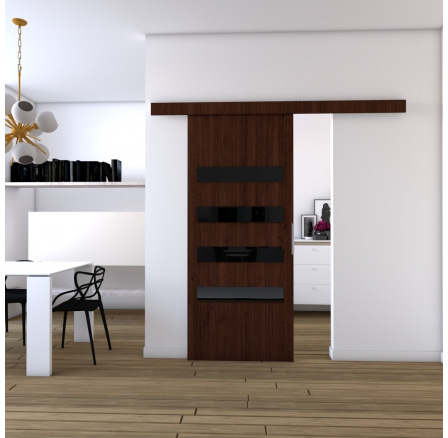Posuvné dvere STANDART F100, Wenge
