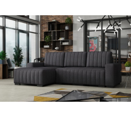 Rohová sedacia súprava Hakim L - falcone05/sivá