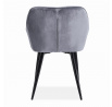 Jedálenská stolička K487, Sivá/Čierna