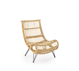 MELODY fotel wypoczynkowy, rattan naturalny