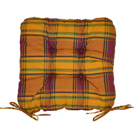 Sedadlo UNI farba okrová kocka Sedadlo UNI farba okrová kocka