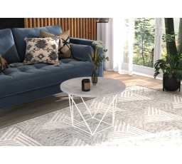 Konferenčný stolík LIAM Biela+Betón