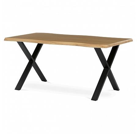 Jídelní stůl 160x90cm, mdf, divoký dub, HT-F4316 OAK Jídelní stůl 160x90cm, mdf, divoký dub, HT-F4316 OAK