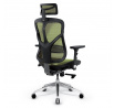 Ergonomické kancelárske herné kreslo Basic, čierno-zelená