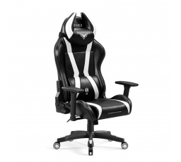 Herná kancelárska stolička X Horn 2.0 Normálna veľkosť, čiernobiele