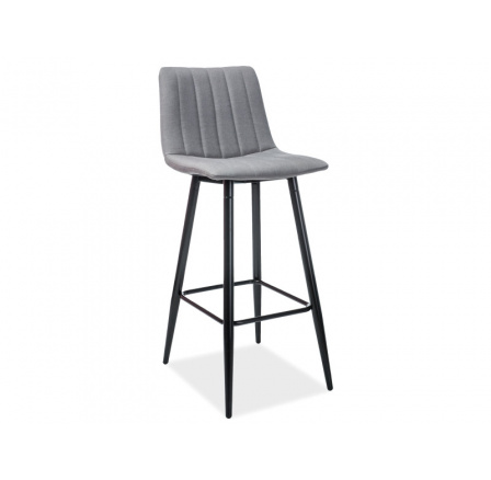 Barová stolička ALAN H-1 sivá