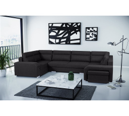 Rohová sedacia súprava ALVARES U, Inari 100, Pravá