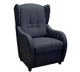 Relaxačné kreslo René Aston 13 modrošedé